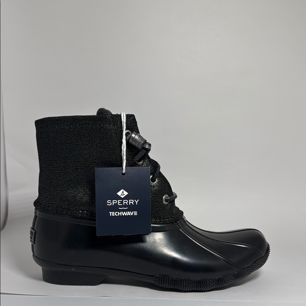 Sperry Black Techwave Boots